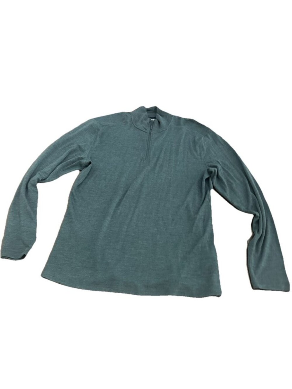 mens quince green wool pullover size xxl